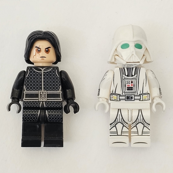 Lot 8 Lego Compatible Star Wars Jedi & Sith Minifigures Darth Vader Emperor - Picture 4 of 10